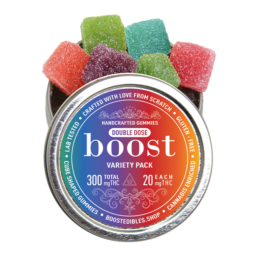 BOOST – THC Gummy Cube Edibles