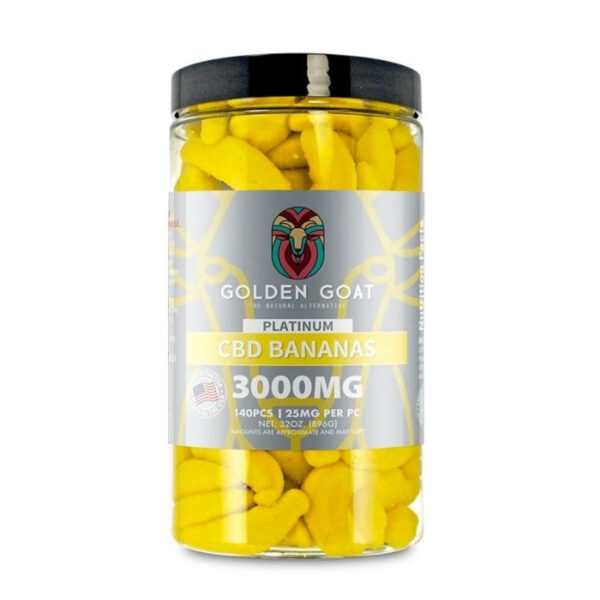 Platinum CBD Gummies 3000mg - Banana