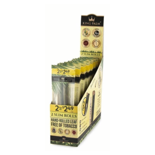 20PC DISPLAY - King Palm Pre-Roll Wraps - 2PK / King Size