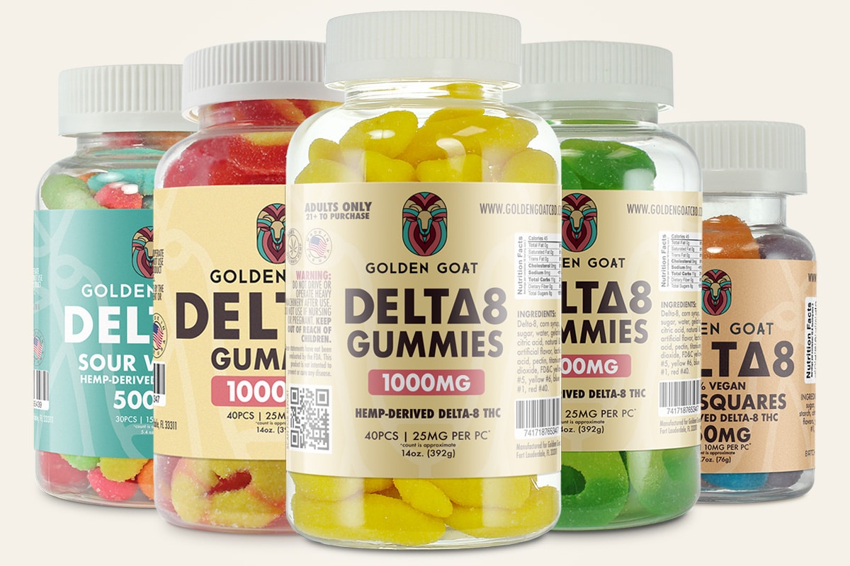 Delta 8 Gummies 1000mg – Banana